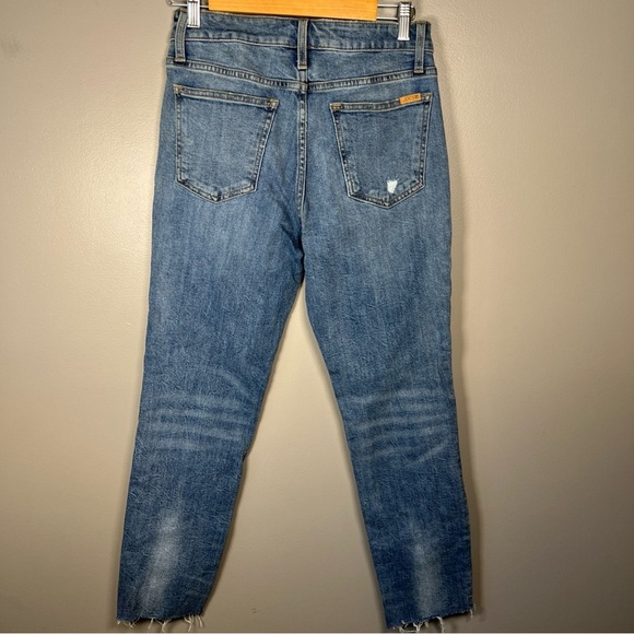 Joe’s Jeans The Smith High Rise Straight Ankle Studded Jeweled Denim Size 26 - Picture 3 of 10